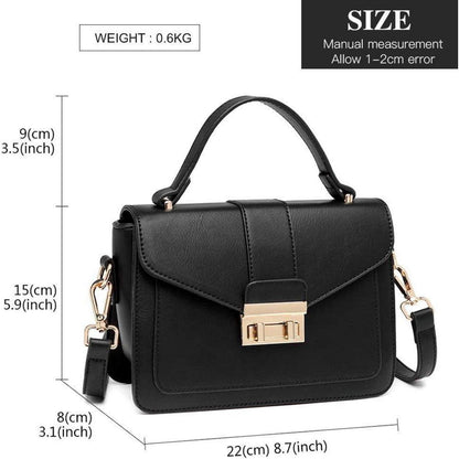 Elegante Damenhandtasche Schultertasche Umhängetasche