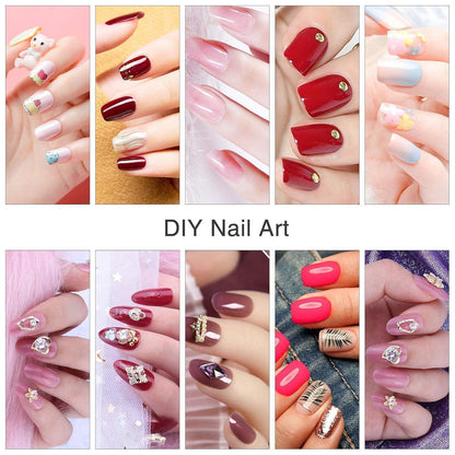 500 Acryl Nagelspitzen Transparent – Falsche Nägel für Maniküre