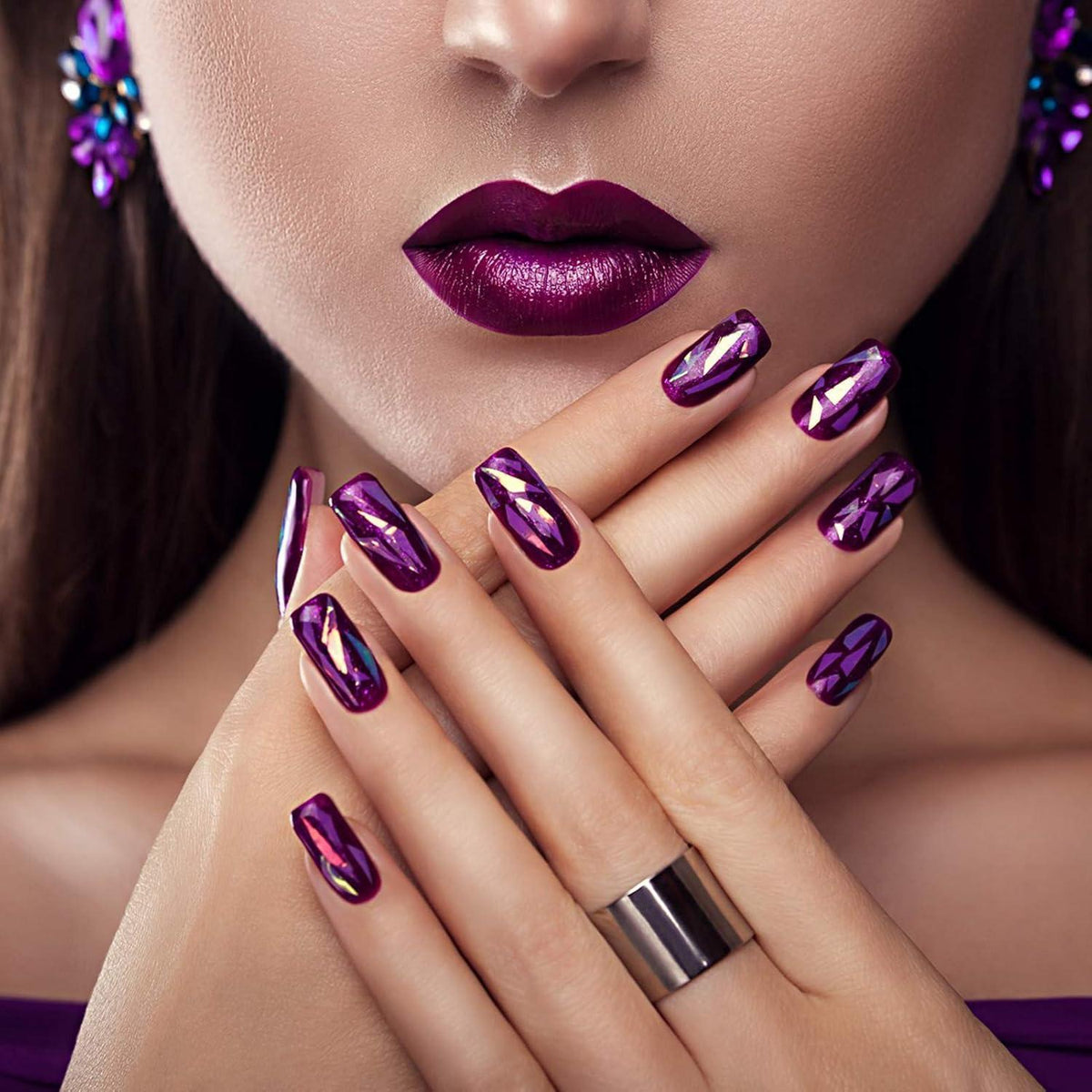 500 Acryl Nagelspitzen Transparent – Falsche Nägel für Maniküre