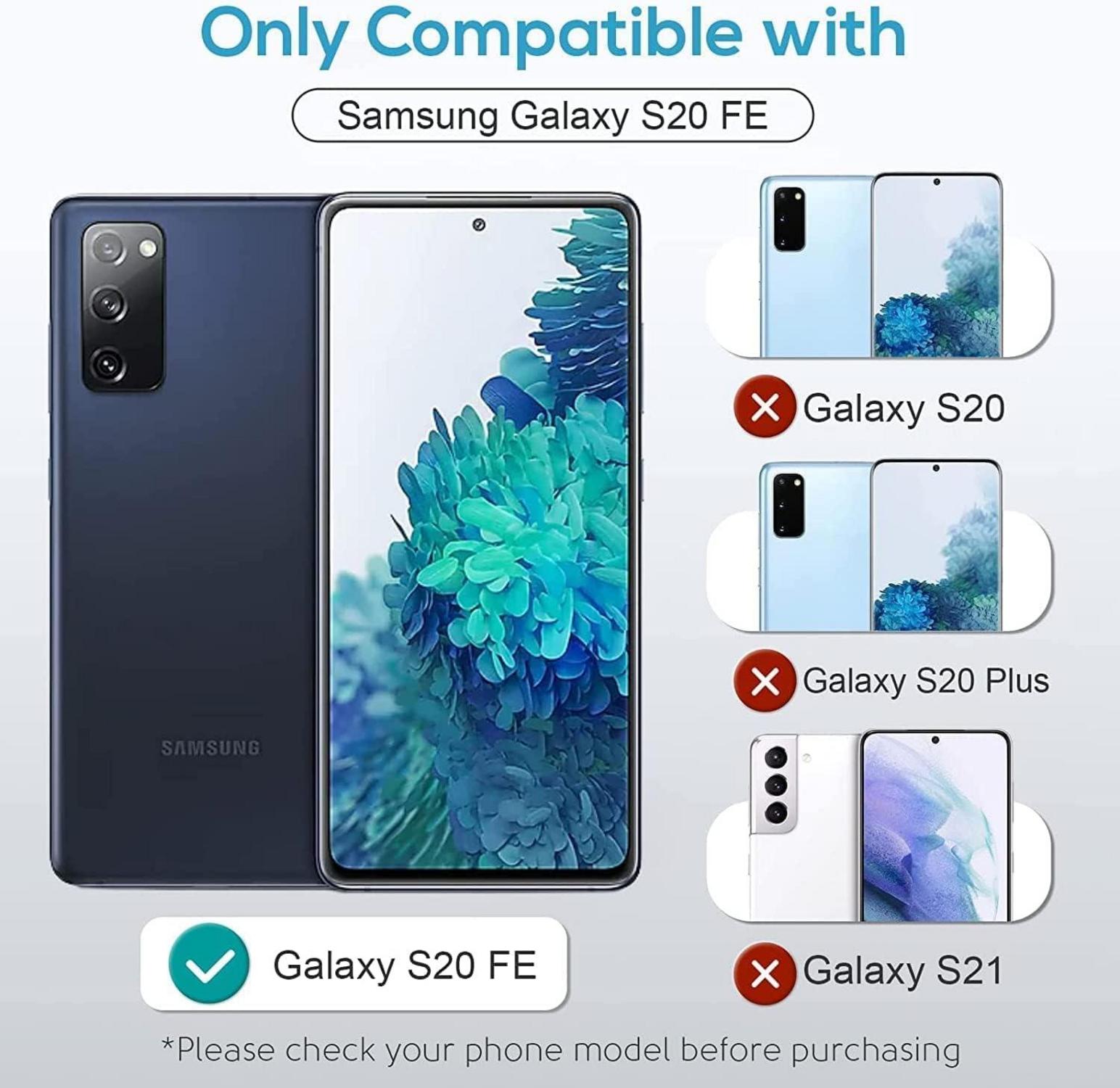 Schutzfolie Samsung Galaxy S20 FE Panzerglas 9H 6er Pack