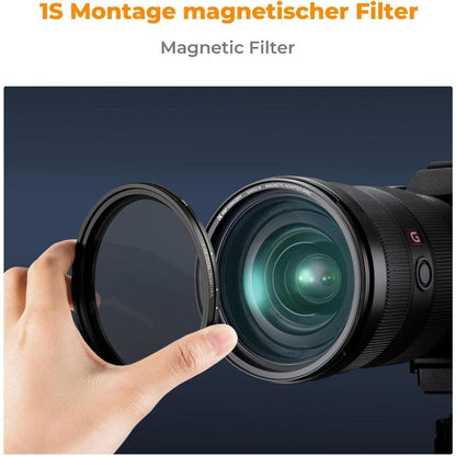 ND Filter 82mm Magnetischer Variabler Graufilter ND2-32