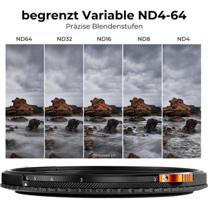 58mm Nano-X PolfilterND & CPL Filter 2-in-1 Graufilter