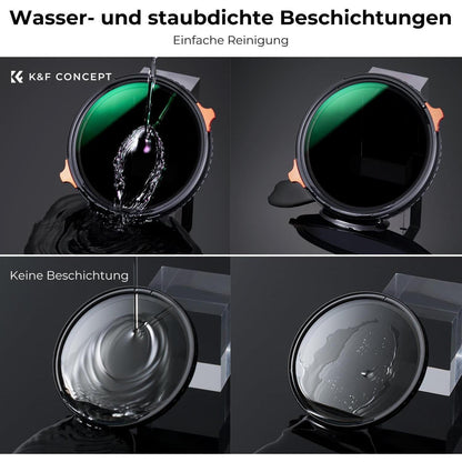 58mm Nano-X PolfilterND & CPL Filter 2-in-1 Graufilter