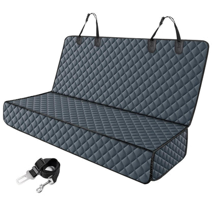 Hundedecke Auto Rückbank – Kratzfest & Wasserdicht, Grau 137x120cm