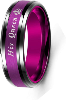 Edelstahl Ring Freundschaftsring Ehering Größe 49-62mm