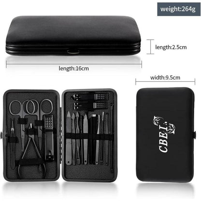 Professionelles Maniküre Pediküre Set aus Edelstahl