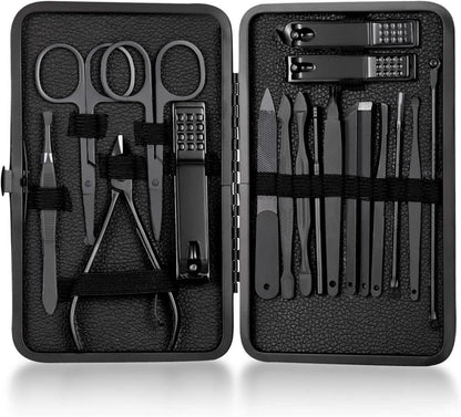 Professionelles Maniküre Pediküre Set Edelstahl Nagelpflege Kit