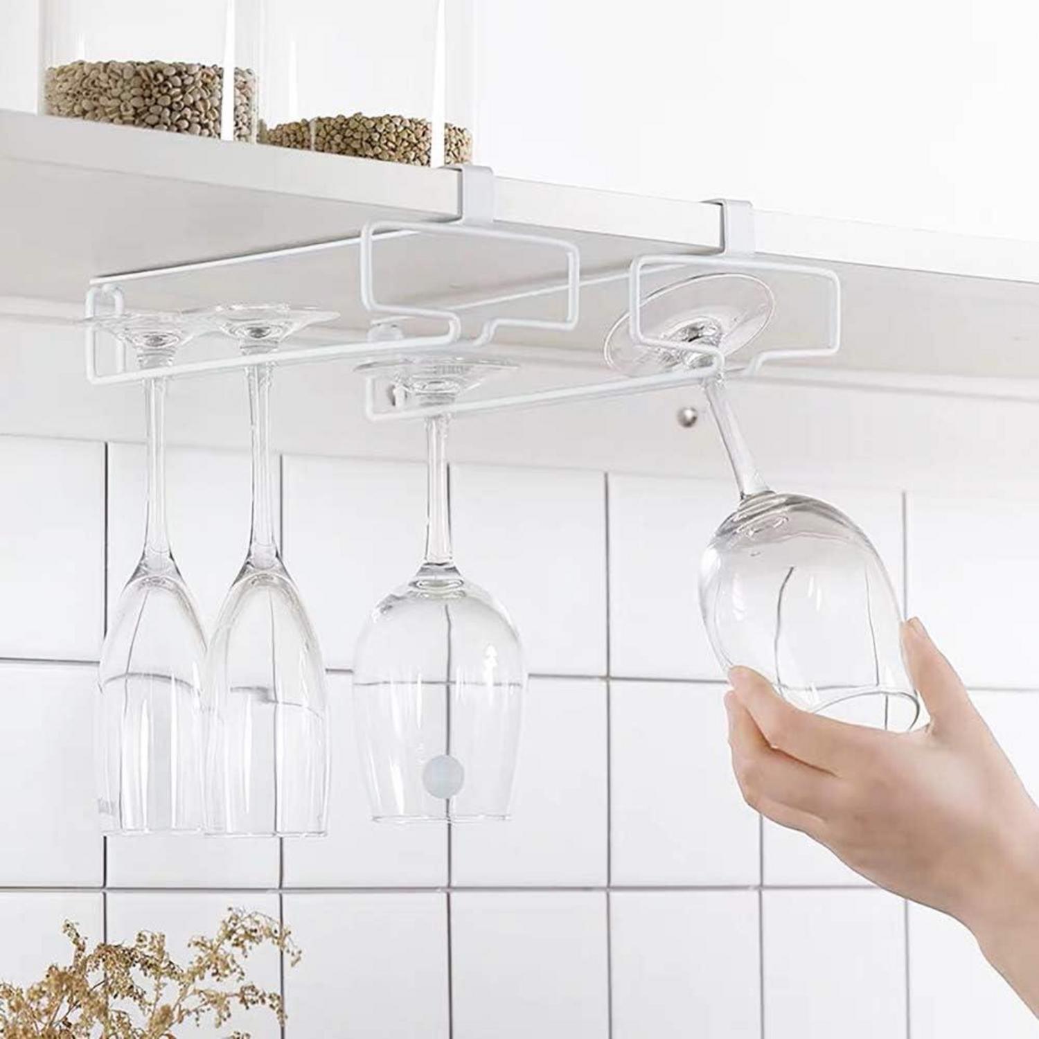 Weinglashalter Metall Halter Schrank Aufhängen Gläser