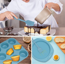 Silikon Backformen Set für Brot, Kuchen, Muffins - 7-teilig