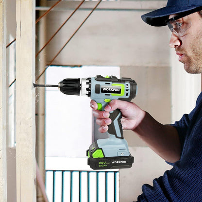 WORKPRO 8tlg. Flachfräsbohrer Set 12/16/18/20/22/25/28/32mm Holzbohrer 150mm