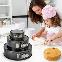 Springform Kuchenform Set 3-teilig mit Mehlsieb Abstreifmesser