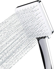 Duschkopf Regendusche Handbrause XXL 6 Strahlarten Silber