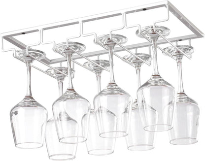 Weinglashalter Metall Gläserschiene Halter Unter Schrank Aufhängen 4