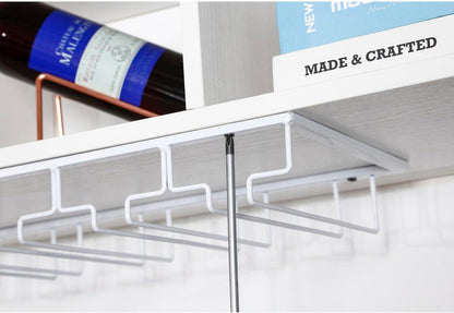 Weinglashalter Metall Gläserschiene Halter Unter Schrank Aufhängen 4