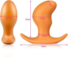 Superweicher Silikon Analplug XL Stimulator Prostatamassage