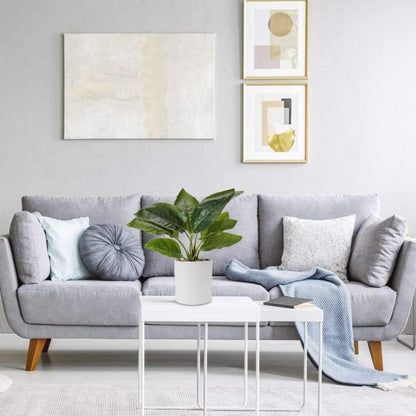 Künstliche Monstera Kunstpflanze im Topf, 31 cm Deko Pflanze Briful