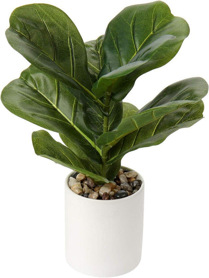 Kunstpflanze Monstera Ficus Lyrata Zimmerpflanze Dekoration