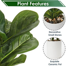 Kunstpflanze Monstera im Topf 31cm Tropische Dekoration