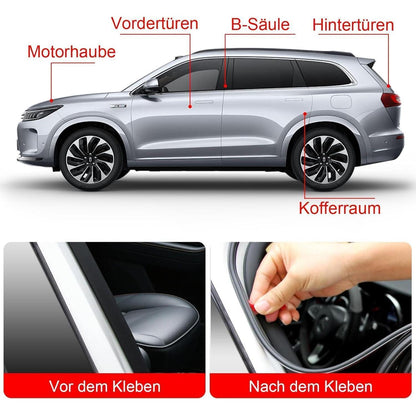 Universal Autotür Dichtung 12m - Tür- & Fensterdichtung Schwarz