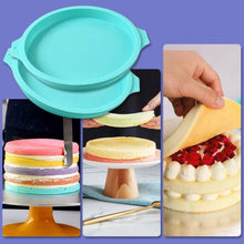 4er-Pack Newk Silikon Runde Kuchenform - 8 Zoll - Antihaft