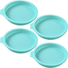 Silikon Kuchenform 4er Set für handgemachte Seife & Kuchen - 6 Zoll