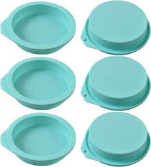 Silikon-Kuchenformen 6er Pack Antihaft Backformen Muffin
