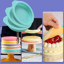Silikon-Kuchenformen 6er Pack Antihaftformen zum Backen 4