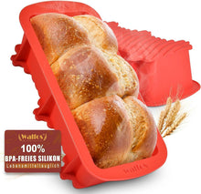 Silikon Backform Brot Brownies Hackbraten Kuchen Antihaft 23x9.5x6.5