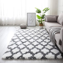 Shaggy Teppich Flauschig Hochflor Langflor Wohnzimmer Teppiche Anti