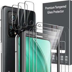 Displayschutzfolie und Kamera Glas für Xiaomi Mi 10T 5G/10T Pro 5G