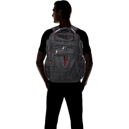 KROSER Laptop Rucksack 17,3 Zoll Business Reiserucksack RFID