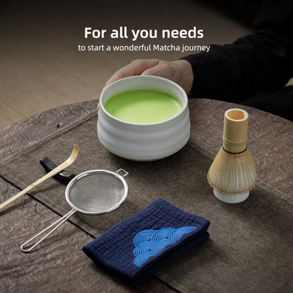 Matcha Teeservice Set Keramik Schneebesen Japanisch N1