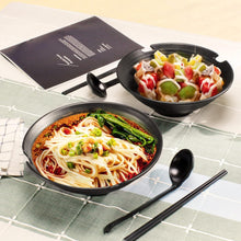 Japanische Ramenschale Set 1000ml - Stäbchen Löffel