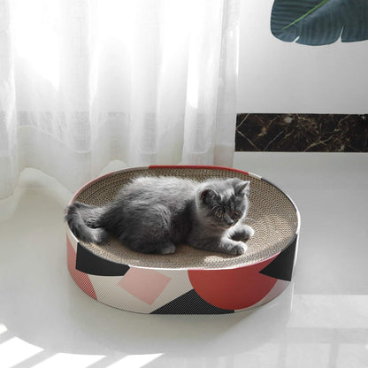 Kratzpappe Ovale Kratzmatte Katzen Kratzmöbel Wellpappe Kratzbrett