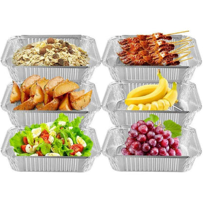 Grill Aluschalen Tropfschalen Grillschale 25 Stück