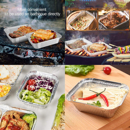 Grill Aluschalen Tropfschalen Grillschale 25 Stück