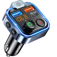FM Transmitter Bluetooth V5.3 Auto Radio Musik Adapter mit