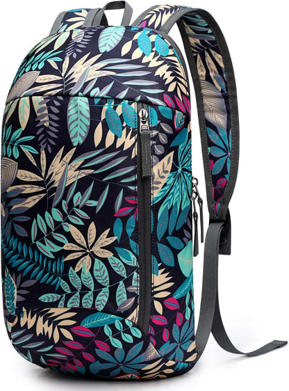 Mini Daypack 10L Multifunktionaler Wanderrucksack Blau