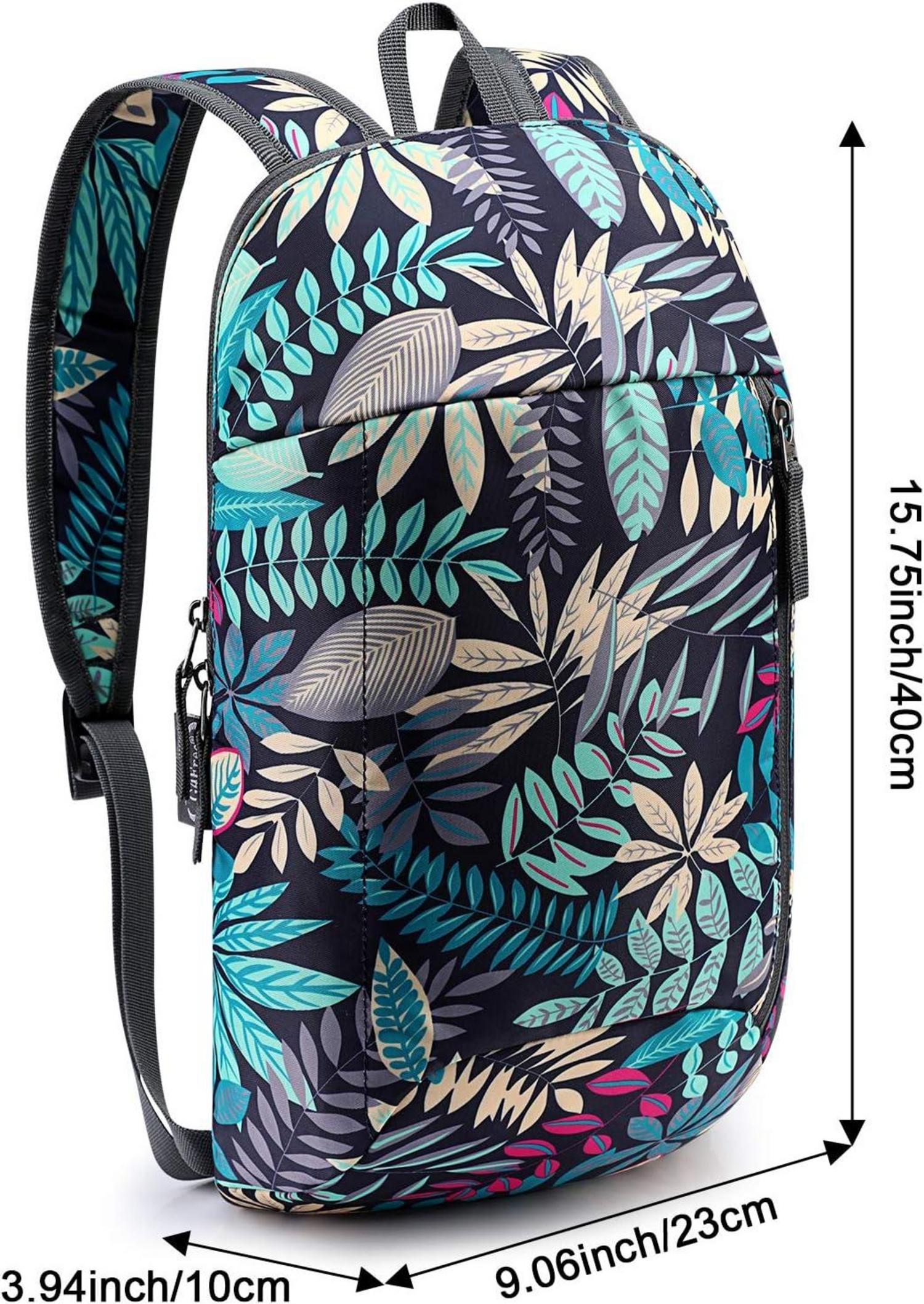 Mini Daypack 10L Multifunktionaler Wanderrucksack Blau