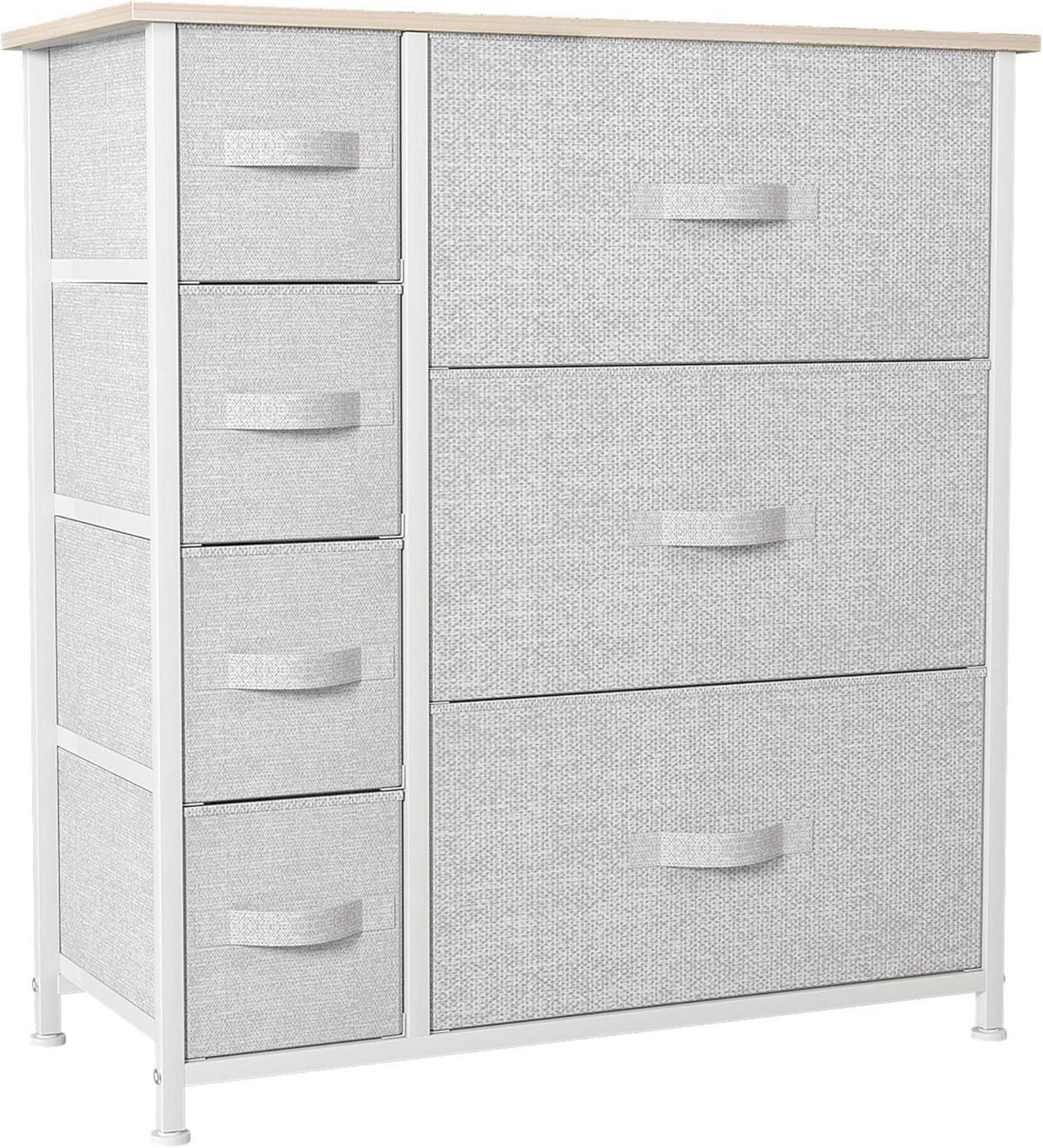 YITAHOME Schubladenkommode Stoff Modern für Schlafzimmer