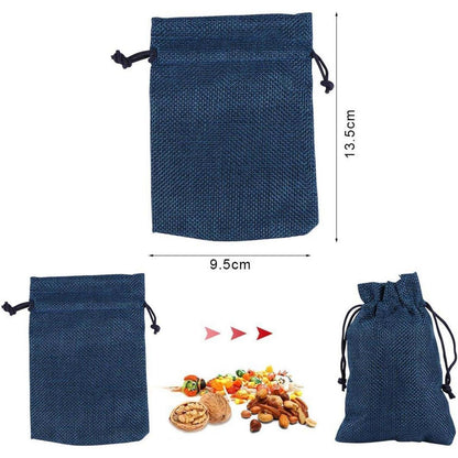 Adventskalender zum Befüllen mit Jutesäckchen, Zahlensticker