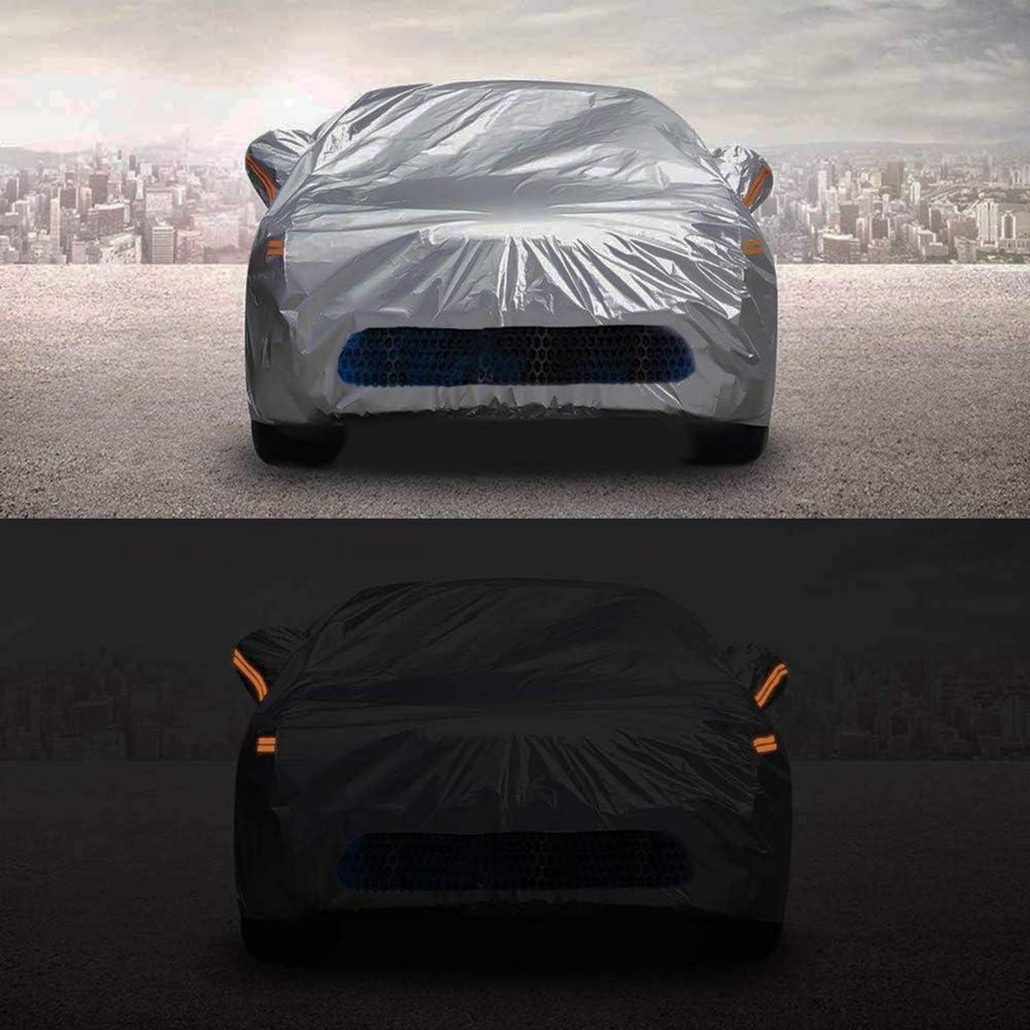 Autoabdeckung für Tesla Model 3 - 100% wasserdicht, 6 Schichten Material