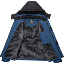 Herren Winter Skijacke Fleece Softshelljacke Wasserdicht