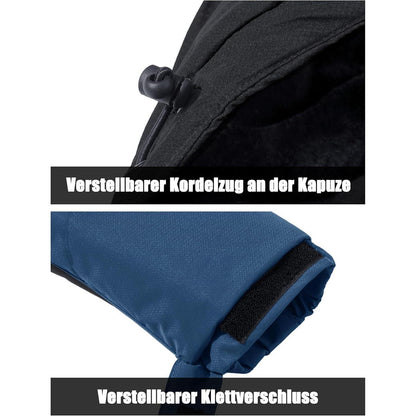 Herren Winter Skijacke Fleece gefüttert wasserdicht