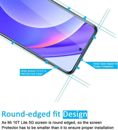 Panzer Schutzglas für Xiaomi Mi 10T Lite 5G 3er Pack
