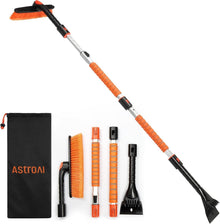 Eiskratzer mit Besen und Schaumstoffgriff 3in1 158CM Ausziehbarer