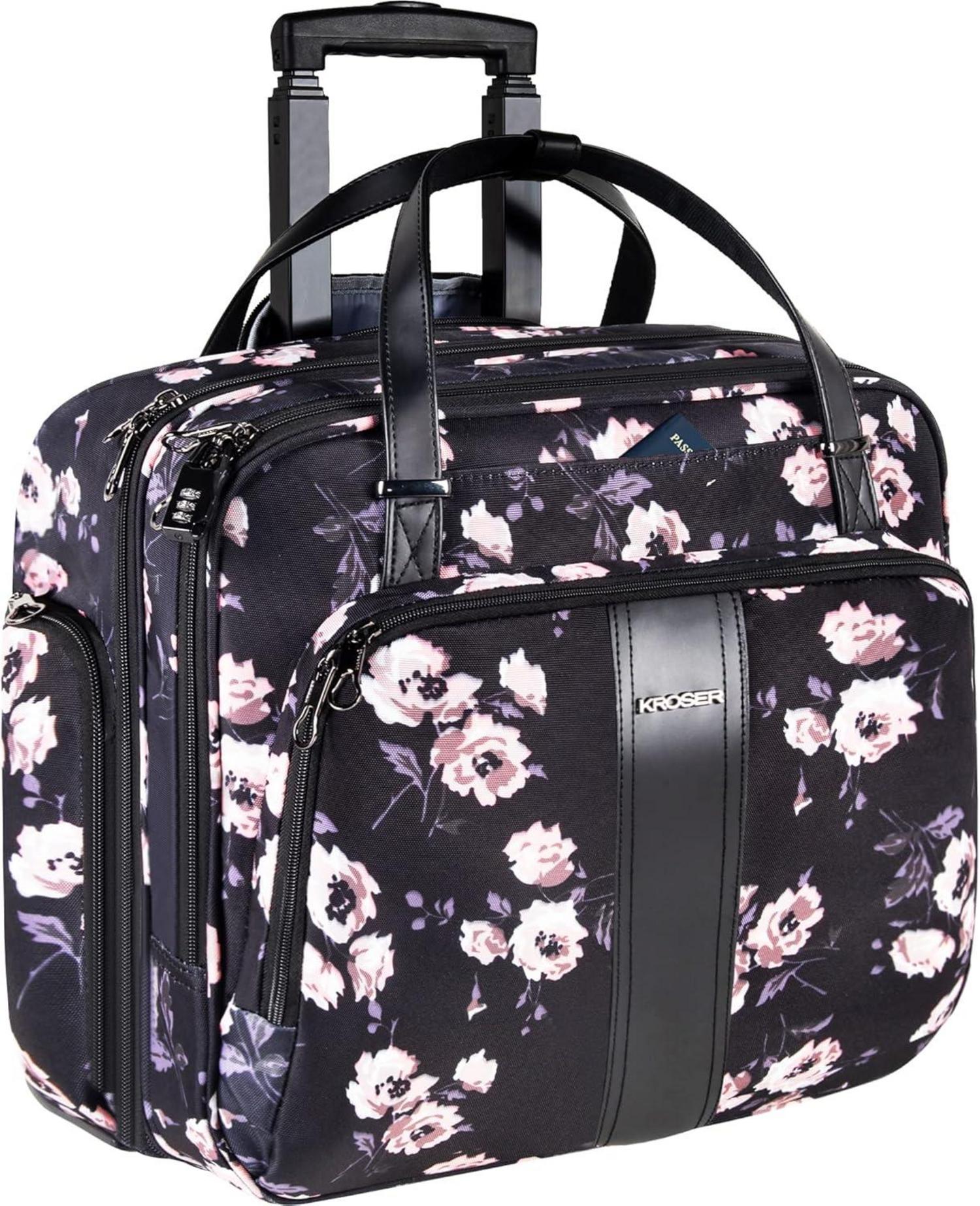 Business Laptop Trolley Case 15,6 Zoll Rollkoffer mit RFID