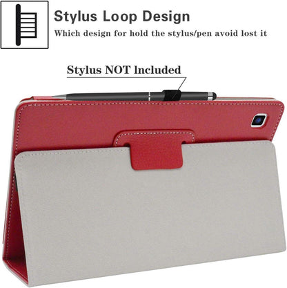TECLAST P20HD M40 M40 Pro hülle Rot 10.1 Zoll PU Leder Foldable Case