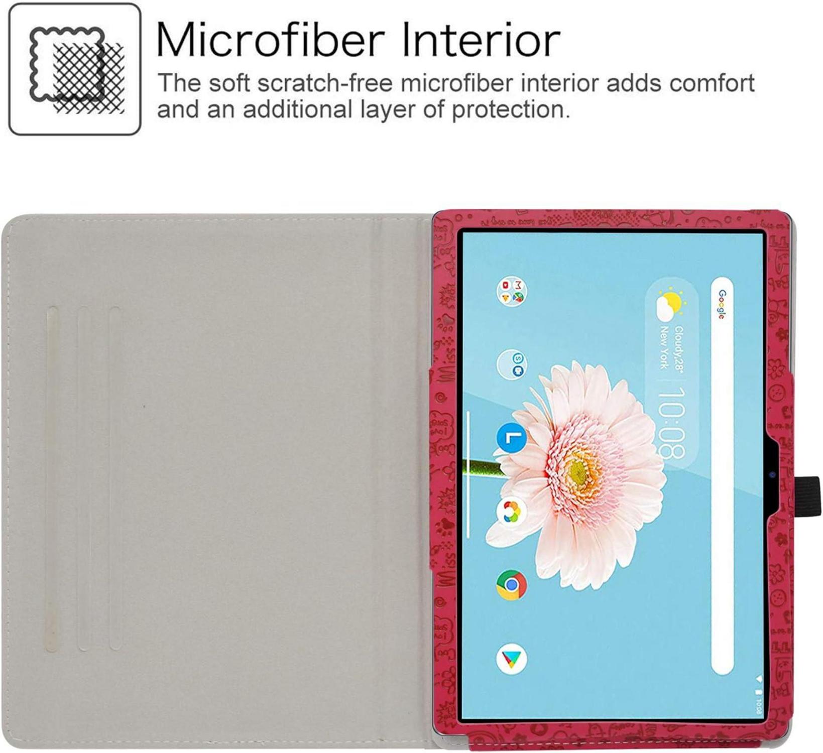 TECLAST P20HD M40 Pro M40se Hülle 360° Drehbar Standfunktion Pink