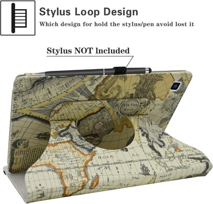 TECLAST P20HD M40 Rotating hülle 360° Standfunktion Map White